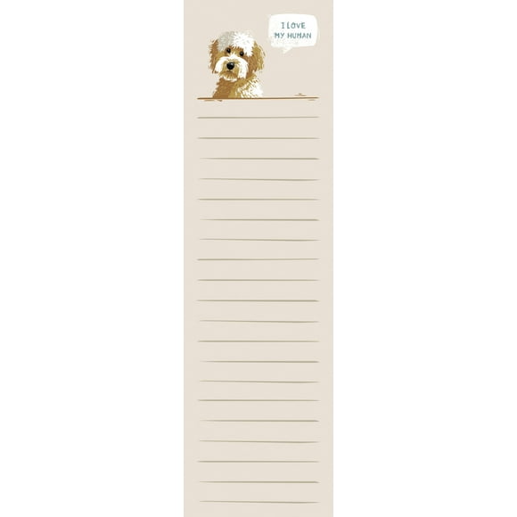 60 Pages 2.75 inches w x 9.75 inches l Made in USA Primitives by Kathy Magnetic List Notepad This Home Is Full Of Wags & Wiggles 60 Pages 2.75 inches w x 9.75 inches l Made in USA Primitives by Kathy Magnetic List Notepad This Home Is Full Of Wags & Wiggles